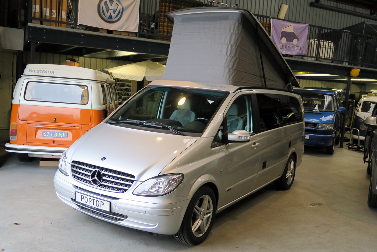 Mercedes Viano Marco Polo Poptop Campers