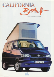 Brochure Brochure VW T4 California Beach 1998 (D)