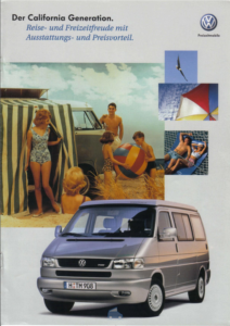 Brochure Brochure VW T4 California Generation 2000 (D)