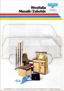 Brochure Brochure VW T3 Mosaik Joker 1985