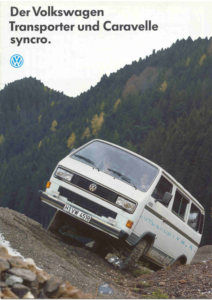 Brochure Brochure VW T3 Syncro 1991 (D)