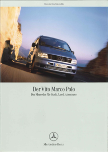 Brochure Brochure Mercedes Vito Marco Polo (D) 1999