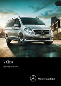 Brochure Handleiding Mercedes V-klasse autodeel 2015 (uk)